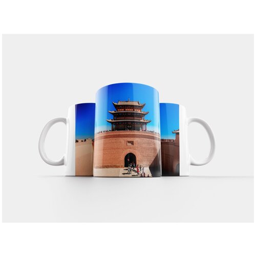 фото Кружка "цзяюйгуань, башня, городские ворота" 320 мл lotsprints