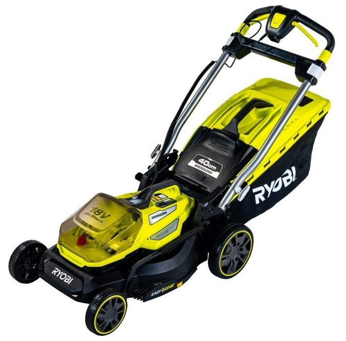 Бесщеточная газонокосилка Ryobi RY18LMX40A-0 5133004584 - фотография № 2