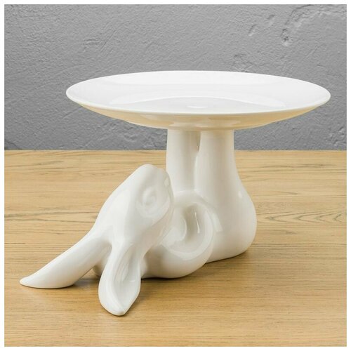Сервировочная подставка Decorative Plate Rabbit Large