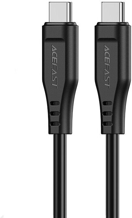 Кабель Acefast C3-03 USB-C to USB-C Charging Data Cable (1,2 метра) чёрный (AF-C3-03-BK)