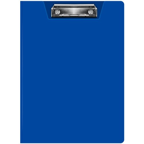 Набор из 20 штук Папка клип-борд Бюрократ -PD602BLU A4 пластик 1.2мм синий с крышкой