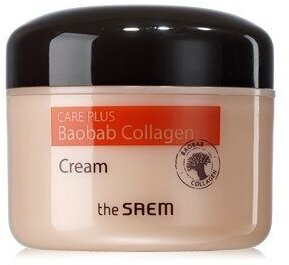 Крем с коллагеном и экстрактом баобаба, 100 мл | THE SAEM Care Plus Baobab Collagen Cream