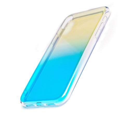 Чехол для Apple IPhone XR - Прозрачный/голубой