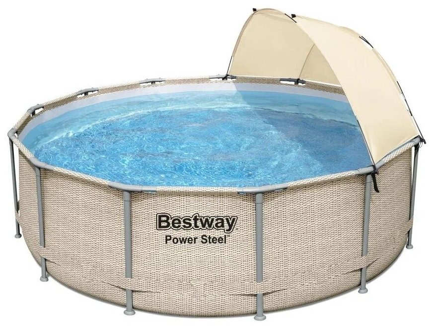 Бассейн BestWay Power Steel 396x107cm 11133L 5614V
