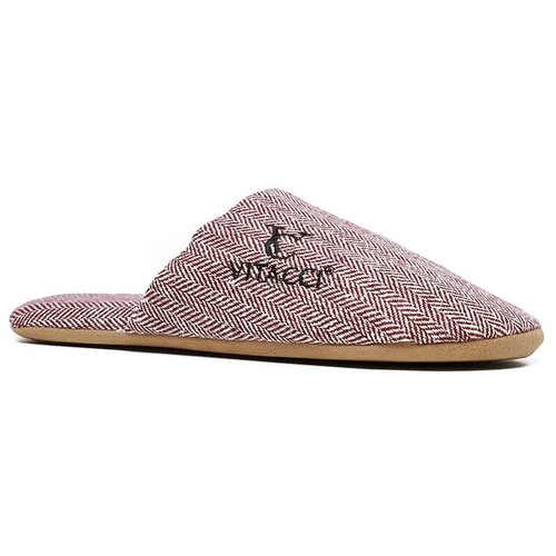 фото Тапочки vitacci slip10 женский фиолетовый хлопок 36/37