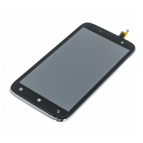 Дисплей для Lenovo IdeaPhone A850 (в сборе с тачскрином) черный