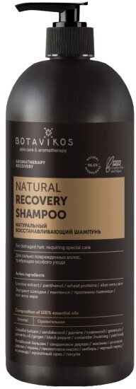 Натуральный восстанавливающий шампунь Botavikos BOTAVIKОS Aromatherapy Recovery, 1 л