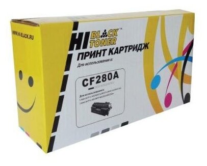 Картридж Hi-Black для HP CF280A LJ Pro 400 M401/Pro 400 MFP M425 2700стр