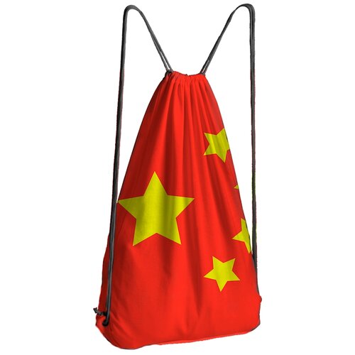фото Сумка, рюкзак для сменной обуви флаг китая drabs