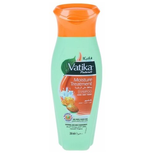 Dabur Шампунь для волос Dabur VATIKA Naturals Moisture Treatment увлажняющий, 200 мл