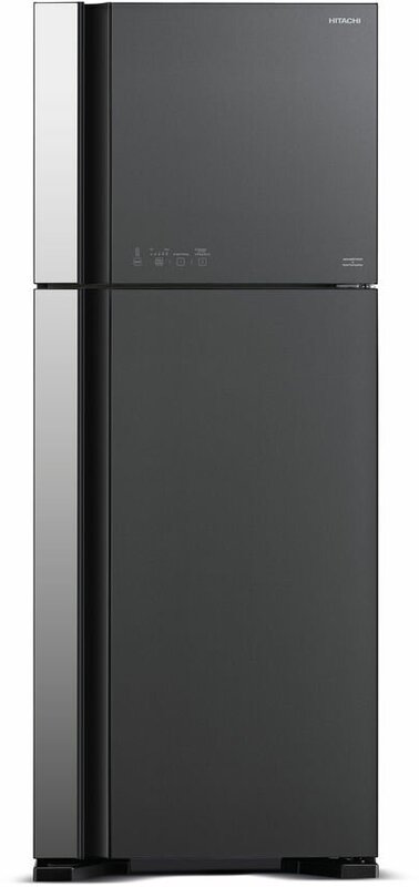 Холодильник Hitachi HRTN7489DF GGRCS 2-хкамерн. серый стекло