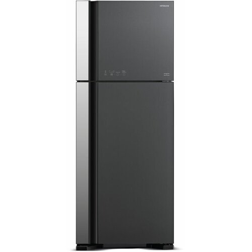 Холодильник двухкамерный Hitachi R-VG540PUC7 GGR серое стекло 14676200₽