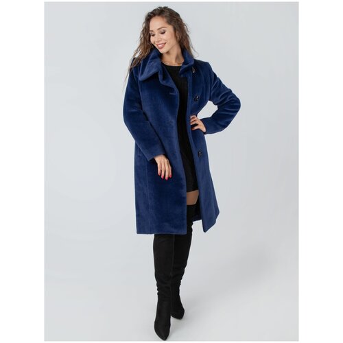 Пальто  ballini, демисезон/зима, размер 46, фиолетовый