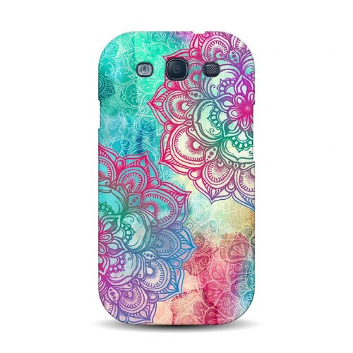 фото Пластиковый чехол мандала взрыв цвета на samsung galaxy s3 / самсунг галакси с 3 case place