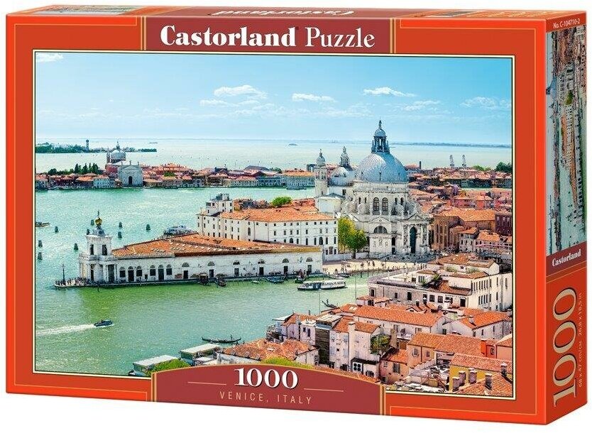 Пазл Castorland 1000 элементов, "Венеция, Италия", в коробке, 35х25х5 см