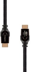 Кабель HDMI Rombica Digital DX10, 2.1 (8K, 3D, HDR), нейлоновая оплётка, чёрный, 1м