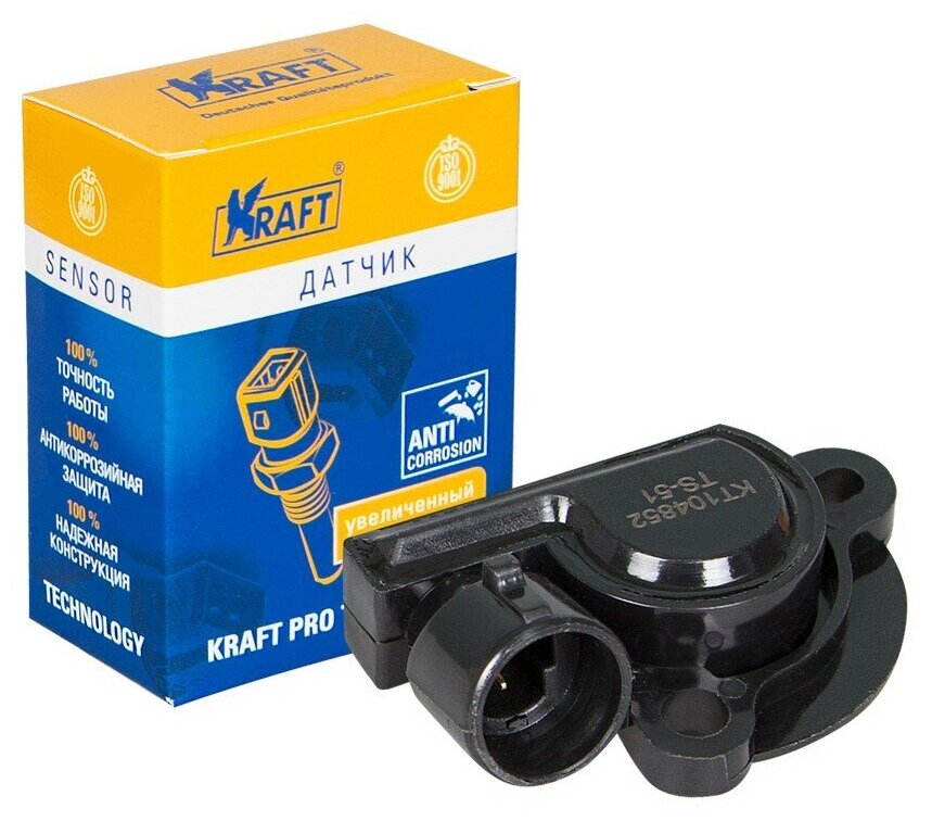 Датчик положения дроссельной заслонки Daewoo Lanos 97- Kraft KRAFT KT104852 | цена за 1 шт
