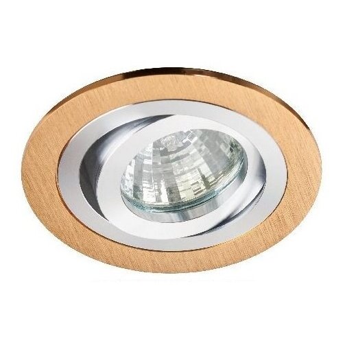 Светильник встраиваемый MEGALIGHT SAC 021D-4 gold/silver