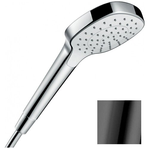 Hansgrohe 26814340 Croma Select E 1jet Лейка ручного душа, черный ручной душ hansgrohe raindance select s 120 3jet шлифованный черный хром 26530340