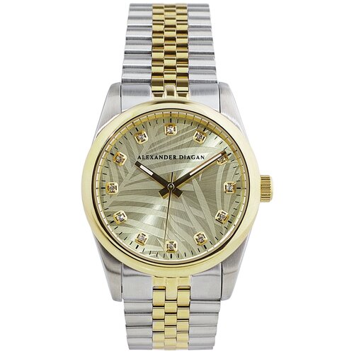 фото Наручные часы alexander diagan, золотой, серебряный