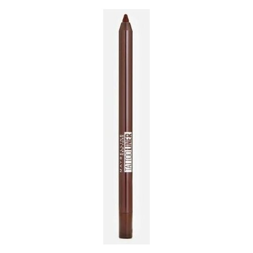 MAYBELLINE NY Карандаш для глаз гелевый Tatoo 910 bold brown 0