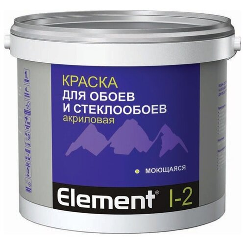 Краска ELEMENT I-2 для обоев 2 л