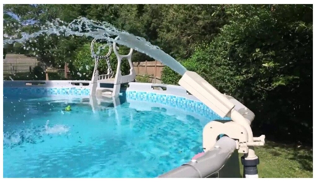 Водопад для бассейна intex multi-color led pool sprayer, артикул 28089
