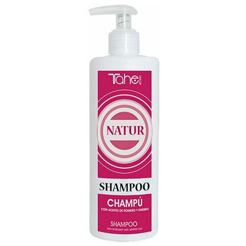 Tahe NATUR SHAMPOO SULPHATES FREE Бессульфатный шампунь для жирных волос и чувствительной кожи головы 400 мл. шампуни tahe бессульльфатный шампунь для жирных волос natur shampoo sulphates free