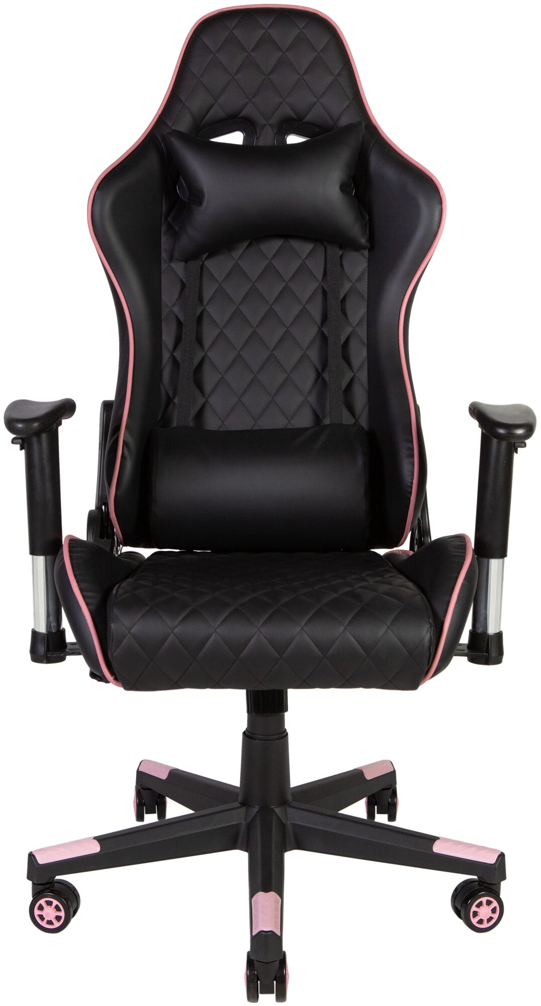Компьютерное кресло NORDEN Lotus Gto игровое, обивка: искусственная кожа, цвет: черный/фиолетовый - фотография № 2