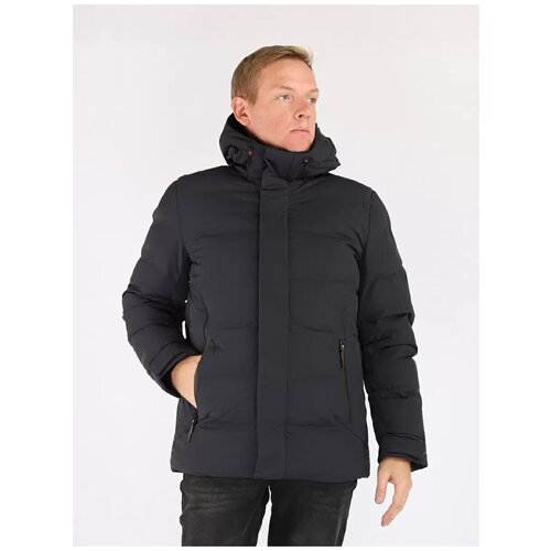 фото Зимняя мужская куртка a passion play, s67249, цвет синий, размер 58