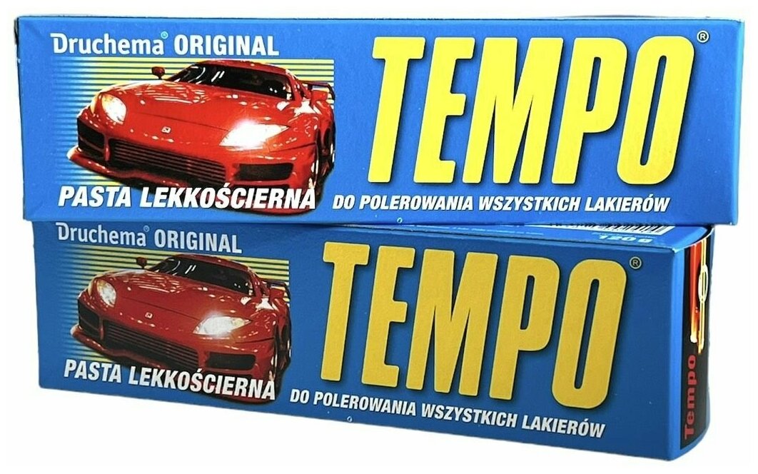 Полироль для кузова автомобиля Tempo Original Druchema 120гр