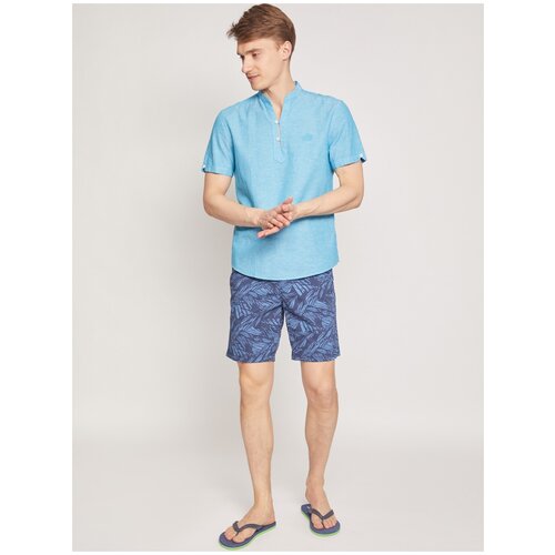 фото Рубашка zolla размер s бирюзовый