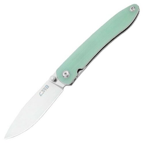 фото Складной нож cjrb ria mint green, сталь sandvik 12c27, g10 cjrb cutlery