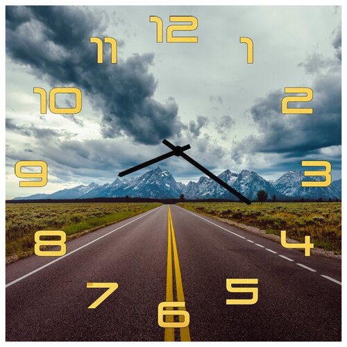 фото Svs настенные часы svs 3001818 дорога к горам