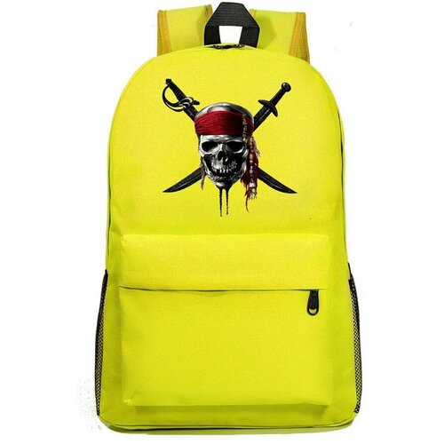 Рюкзак Пираты Карибского моря желтый №2 рюкзак пираты карибского моря синий 2