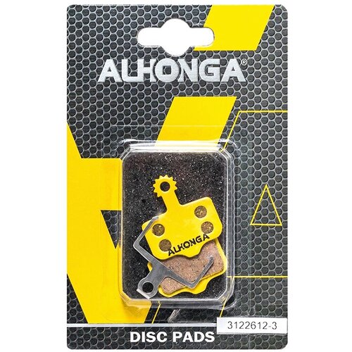 фото Колодки дискового тормоза hj-ds44 желтые alhonga 3122612-3