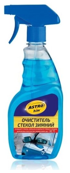 Очиститель стекол Astrohim ACT-139 зимний, 500мл