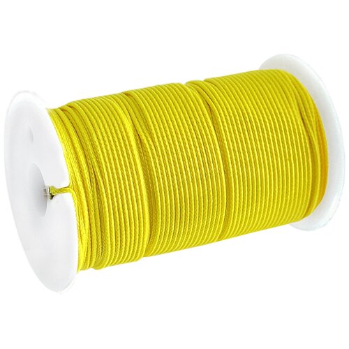 фото Solaris s6301y-neon шнур полиамидный на катушке 1,2 мм х 70 м, жёлтый неоновый