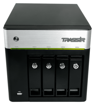 DuoStation AF 16 TRASSIR IP-видеорегестратор на 16 каналов, 4 HDD
