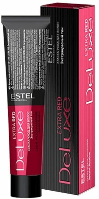 Краска для волос Estel Professional De Luxe Extra Red, 66/54