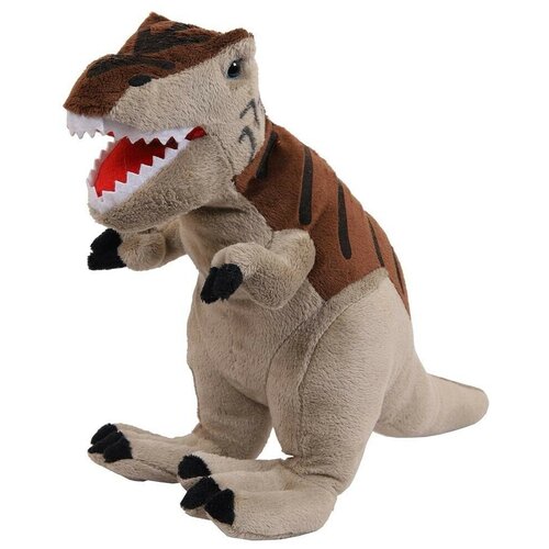 Мягкая игрушка Dino World Динозавр Тирекс, 36 см, 3+, 1 шт конструктор машина динозавр cobi dino trux