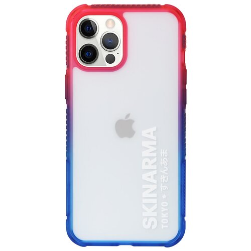 фото Чехол для apple iphone 12 skinarma hade blue/pink / чехол бампер на iphone / накладка на iphone / защитный чехол на айфон / защитный чехол / защитный бампер для iphone / накладка для айфона / противоударный бампер для телефона / чехол на телефон / противоударный чехол для iphone / бампер айфон / чехол на айфон / защитный чехол / защитный бампер для iphone / накладка для айфона / противоударный бампер для телефона / чехол на телефон