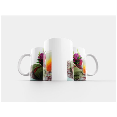 фото Кружка "тюльпан, цвести, желтый" 320 мл lotsprints