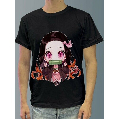 фото Футболка будь на стиле, хлопок, размер xl, черный