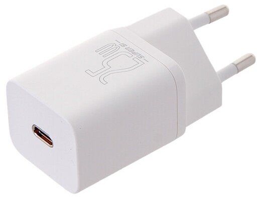 Зарядное устройство Baseus Super Si Quick Charger 1C 25W EU White CCSP020102