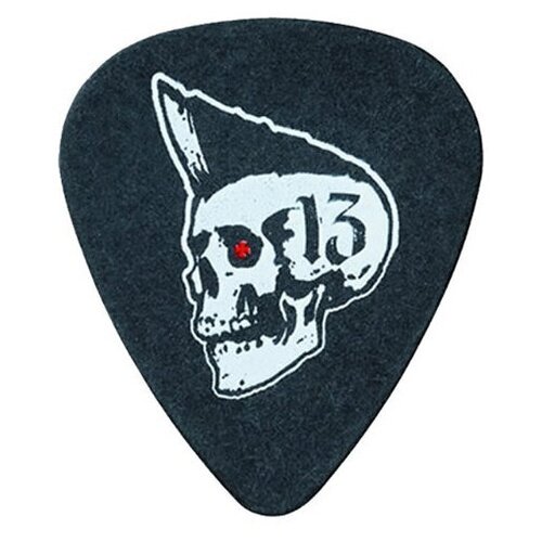 Lucky 13 Psychobilly Медиаторы 36 шт, толщина 1,0мм, Dunlop L10R1.00