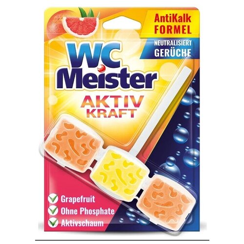 Туалетный блок WC Meister аромат Grapefruit