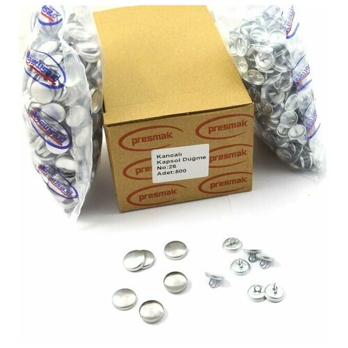 Пуговицы под обтяжку Presmak 32 205мм сталь уп 500шт 1650₽