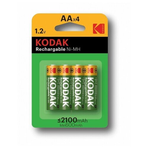 Батарейка Kodak HR6-4BL (2100 mAh) Pre-Charged 4 шт.