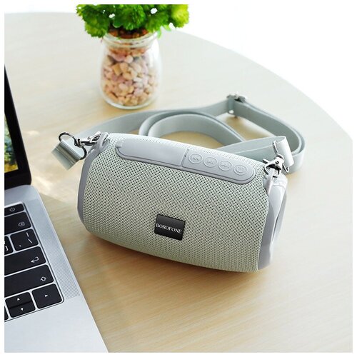 Портативная колонка блютуз беспроводная переносная музыкальная AUX TWS Bluetooth FM USB microSD для телефона Айфон и Андроид 110400₽